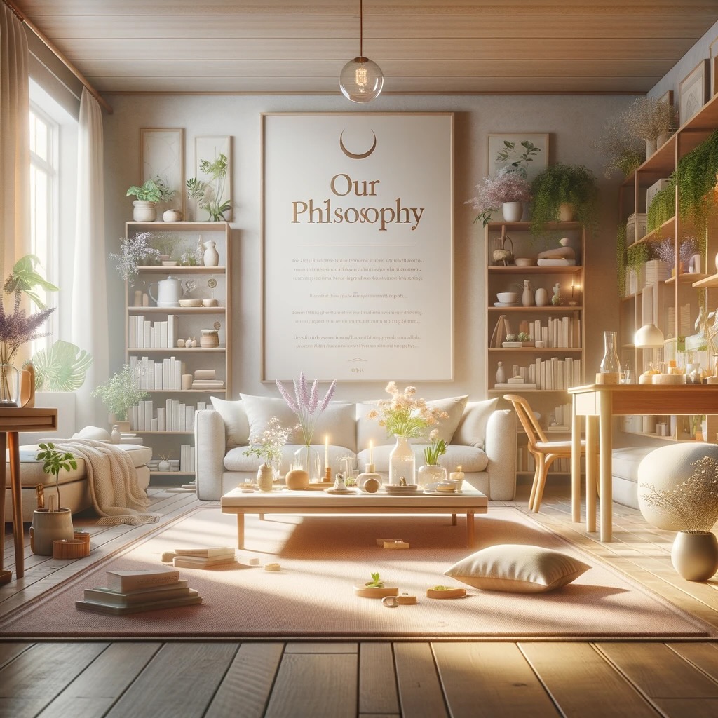 Immaculately cleaned lounge and dining area reflecting Thaidy's dedication to creating tranquil and orderly spaces for clients